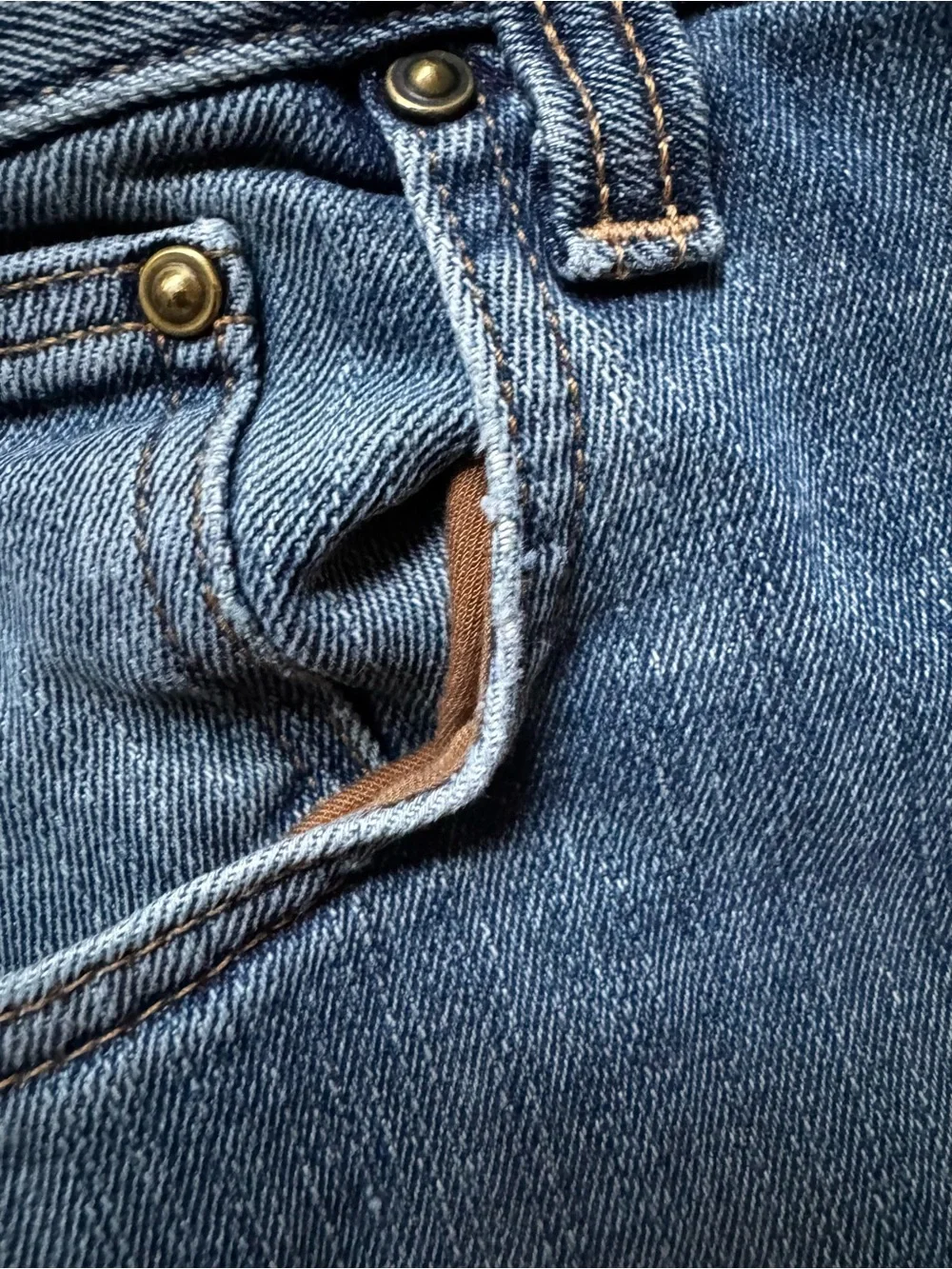 Carhartt Men’s 38x32 Blue Denim Utility Carpenter Work Jeans